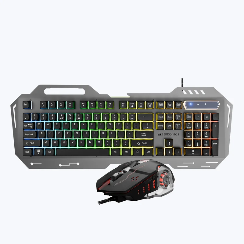 Zebronics Zeb Transformer 3 Wireless Gaming Keyboard and Mouse Combo Zebronics Zeb Transformer 3 Wireless Gaming Keyboard and Mouse Combo