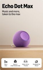 Amazon Echo Dot Max Smart Speaker (Amethyst)
