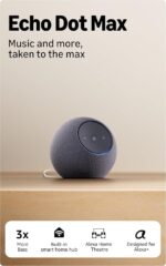 Amazon Echo Dot Max Smart Speaker (Graphite)