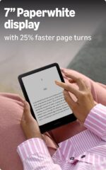 Amazon Kindle Paperwhite 12th Gen 16GB E-Reader – 7-inch Display, Waterproof, Black Amazon Kindle Paperwhite 12th Gen 16GB E-Reader – 7-inch Display, Waterproof, Black