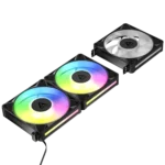 ARCTIC BioniX P12 A-RGB 120mm PWM Case Fan – 3 Pack with Daisy Chain