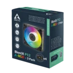 ARCTIC BioniX P12 A-RGB 120mm PWM Case Fan – 3 Pack with Daisy Chain