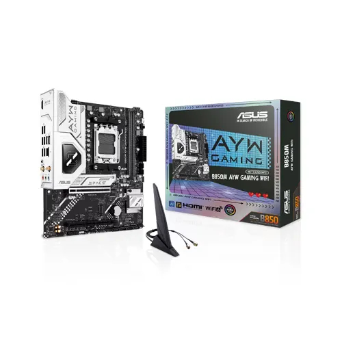 Asus B850M AYW GAMING WiFi6 M-ATX Motherboard Asus B850M AYW GAMING WiFi6 M-ATX Motherboard