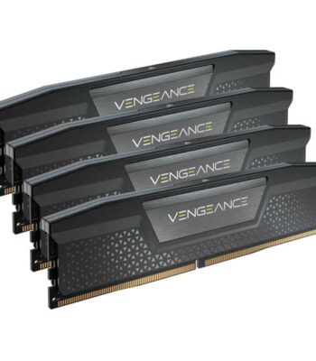 Corsair VENGEANCE 192GB (4x48GB) DDR5 DRAM Up To 5200MHz CL38 Memory Kit (Black)