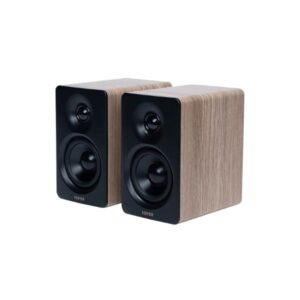 Edifier M60 Compact Desktop Speakers 2.0 (Classic Oak)