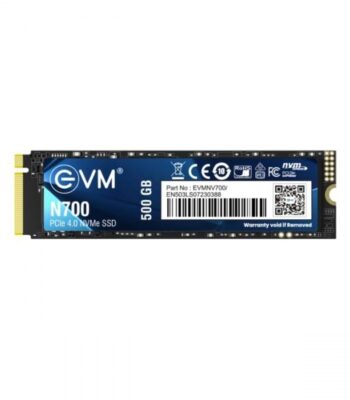 EVM N700 500GB Gen4 NVMe SSD High-Speed Storage Drive