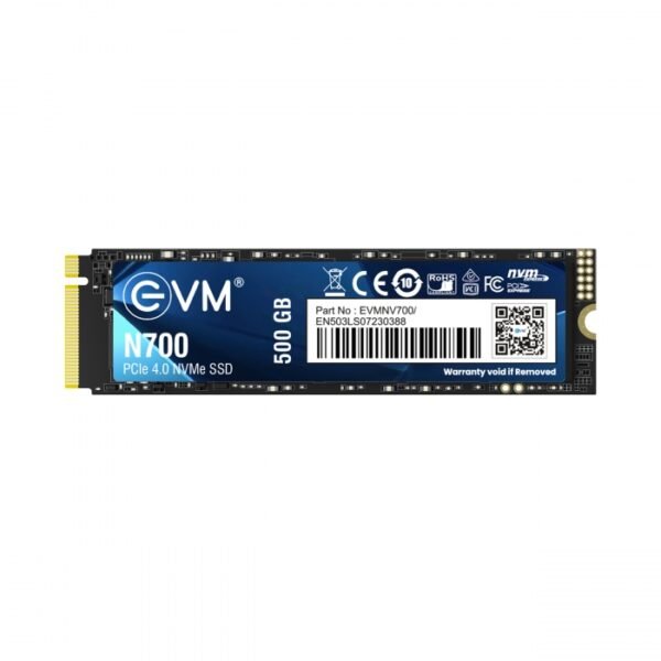 EVM N700 500GB Gen4 NVMe SSD High-Speed Storage Drive EVM N700 500GB Gen4 NVMe SSD High-Speed Storage Drive
