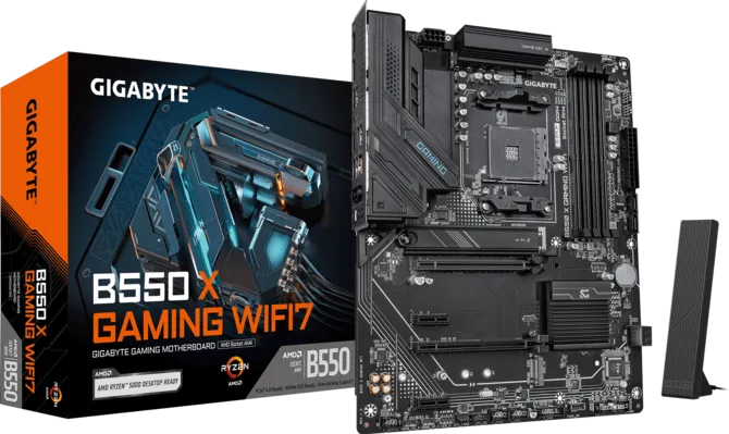 GIGABYTE B550 X GAMING WIFI7 (Rev. 1.x) AMD Motherboard