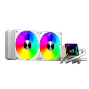 ICE MASTER Hurricane GF-240 ARGB liquid Cooler (White)