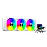 ICE MASTER Hurricane GF-360 ARGB liquid Cooler (White)