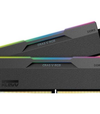 KLEVV CRAS V RGB 32GB (2x16GB) DDR5 6000MHz CL28 Desktop RAM
