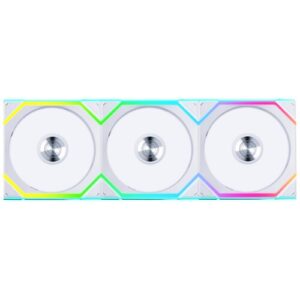 Lian Li UNI FAN SL Wireless 120mm ARGB Case Fan 3-Pack (White)
