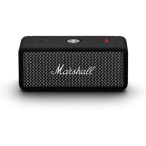 Marshall Emberton III Compact Portable Bluetooth Speaker (Black and Silver)
