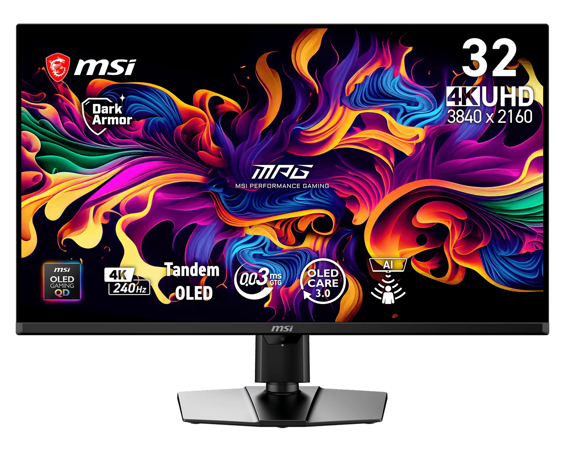 MSI MPG 322UR QD-OLED X24 32 Inch 4K UHD Gaming Monitor MSI MPG 322UR QD-OLED X24 32 Inch 4K UHD Gaming Monitor