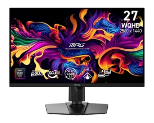 MSI MPG 271QR QD-OLED X50 27″ 2560 x 1440 (QHD) Gaming Monitor