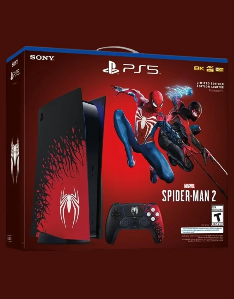 PlayStation 5 Console – Marvel’s Spider-Man 2 Limited Edition Bundle