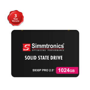 Simmtronics S930P PRO 1024GB 2.5 Inch 3D NAND SATA SSD