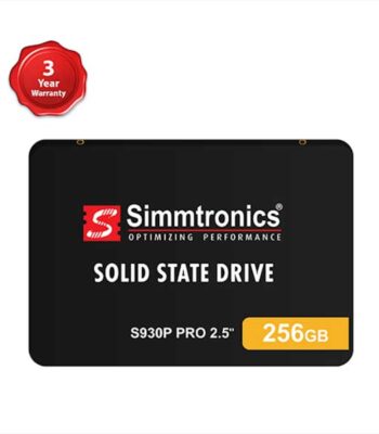 Simmtronics S930P PRO 256GB 2.5 Inch 3D NAND SATA SSD