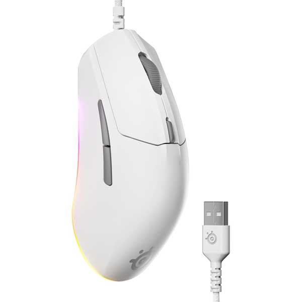 SteelSeries Rival 3 Gen 2 Wired Gaming Mouse (White) SteelSeries Rival 3 Gen 2 Wired Gaming Mouse (White)