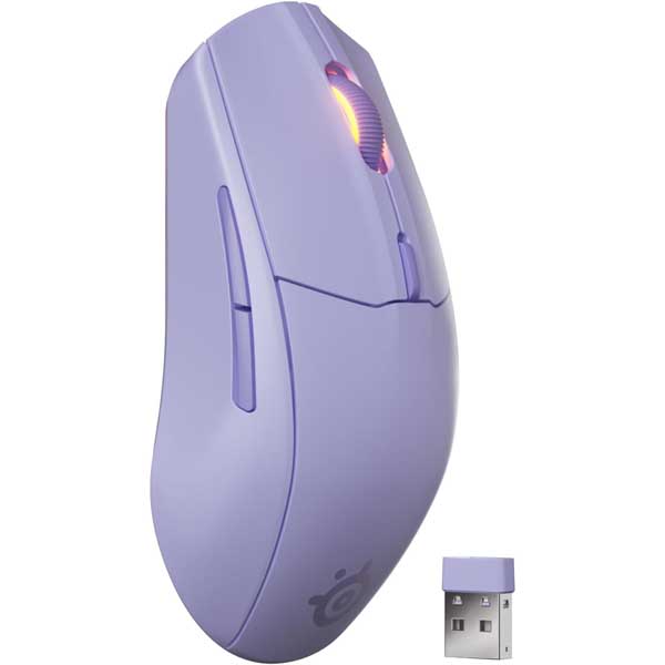 SteelSeries Rival 3 Wireless Gen 2 Mouse (Lavender) SteelSeries Rival 3 Wireless Gen 2 Mouse (Lavender)
