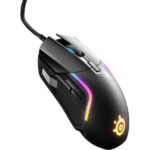 SteelSeries Rival 5 Wired RGB Optical Gaming Mouse (Black)