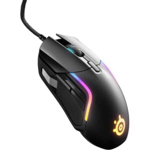 SteelSeries Rival 5 Wired RGB Optical Gaming Mouse (Black)