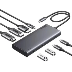 UGREEN 8-Port Triple-Monitor USB-C Dock