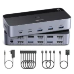 UGREEN Dual-Monitor HDMI KVM Switch 4K60
