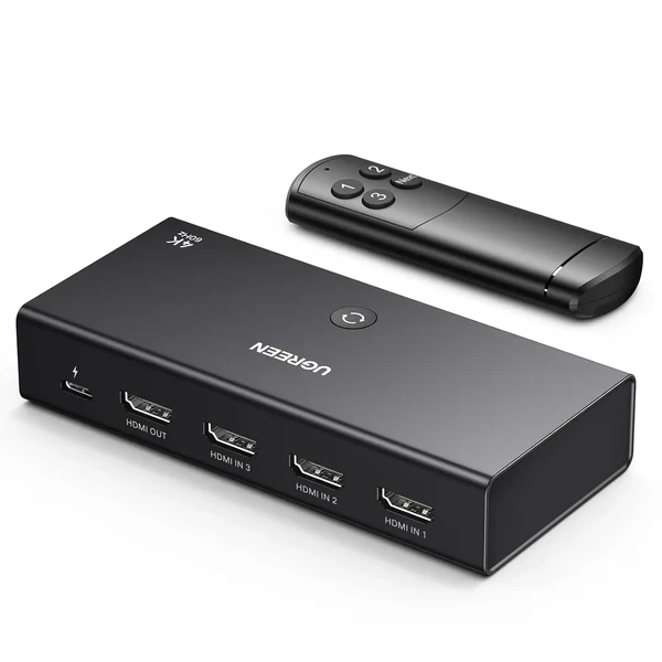 UGREEN HDMI 2.0 Switch 4K60, 3 in 1 Out UGREEN HDMI 2.0 Switch 4K60, 3 in 1 Out