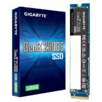 Gigabyte Gen3 2500E SSD 500GB NVMe M.2 Internal Solid State Hard Drive - (G325E500G)