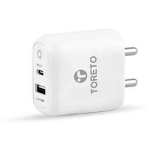 Toreto Flash Nano Pro TOR 546 20W PD + 30W QC Multi Protocal Charger