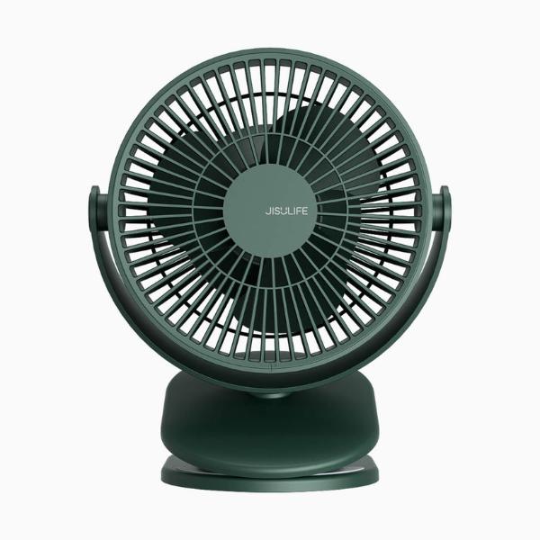 JisuLife Life 1 Clip Fan, Forest Green JisuLife Life 1 Clip Fan, Forest Green