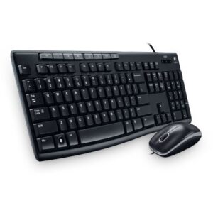 Logitech MK200 Full-Size Wired Keyboard and Mouse Combo