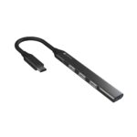 Portronics Mport 31C USB C Hub (4-in-1), Type C Multiport Adapter