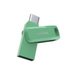 SanDisk Ultra 256 GB USB 3.0 Dual Drive Go Type C Flash Drive, Absinthe Green