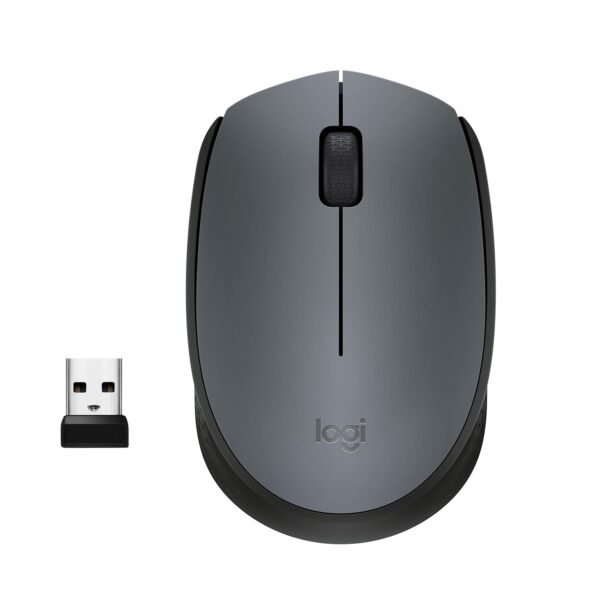 Logitech M170 Wireless Mouse- Grey/Black