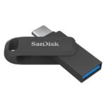 SanDisk Ultra 256 GB USB 3.0 Dual Drive Go Type C Flash Drive, Black