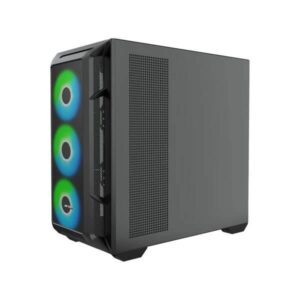 Ant Esports 611 Air ARGB (ATX) Mid Tower Cabinet (Black)