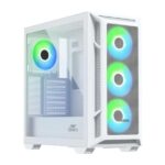 Ant Esports 611 Air ARGB (ATX) Mid Tower Cabinet (White) - (611-AIR-ARGB-WHITE)