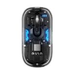 AULA AM210 Ultra Light Weight Wireless + Bluetooth Gaming Mouse, Black