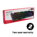 Hyper X Alloy Origin Red Linear Switch Tenkeyless Mechanical Gaming Keyboard - Image 2
