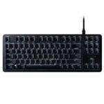 Razer BlackWidow Lite Orange Switch Mechanical Gaming Keyboard, Black