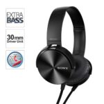 Sony MDR-XB450AP Wired Extra Bass On-Ear Headphones – Black - Image 5