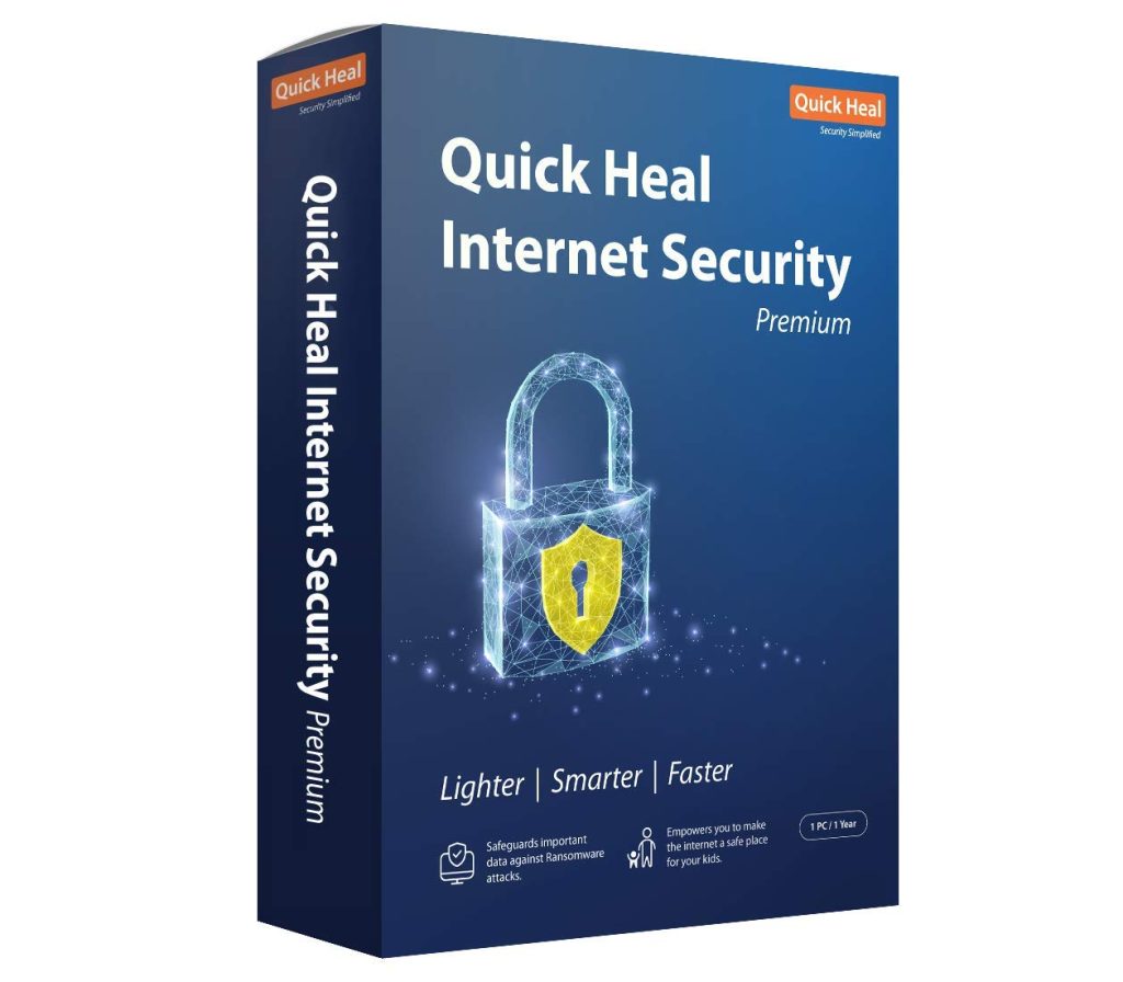 QuickHeal Internet Security Premium 1PC / 1 Years