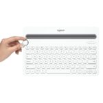 Logitech K480 Wireless Multi-Device Keyboard - White - Image 2