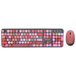 Aula AC306 Wireless Multiple Colorful Gaming Keyboard and Mouse Combo (Mix)