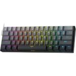 Redragon K617 Rapid Trigger Gaming Keyboard, 60% Wired Mechanical Keyboard, Misty Grey