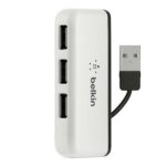 Belkin 4-Port USB to USB 2.0 Ultra-Mini Hub Adapter