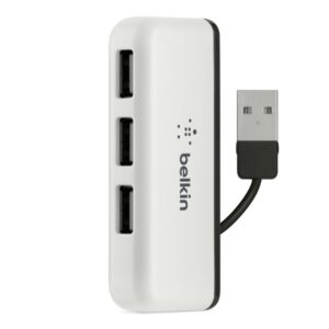 Belkin 4-Port USB to USB 2.0 Ultra-Mini Hub Adapter