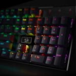 Redragon K556 Devarajas RGB LED Backlit Wired Mechanical Gaming Keyboard, Aluminum Base, 104 Standard Keys - Image 2